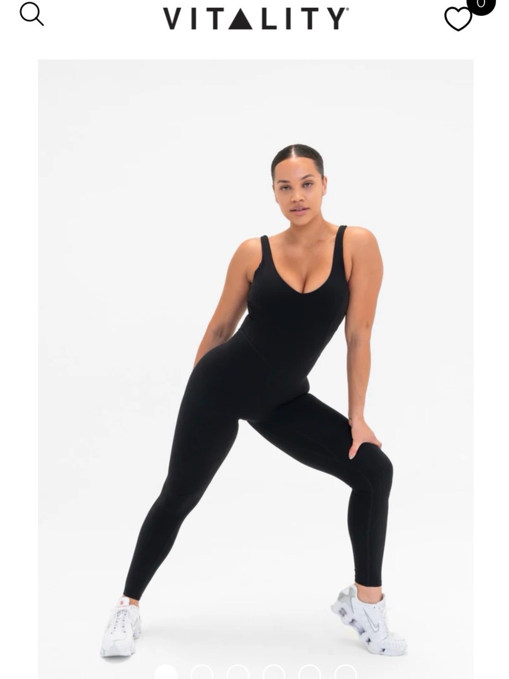 Vitality Black Women's Cloud Jumpsuit